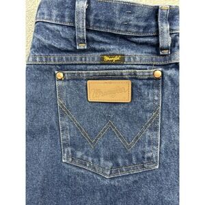Wrangler Jeans Mens 36x36 (34x34) Blue 936DEN Original Cowboy Cut Denim Pants